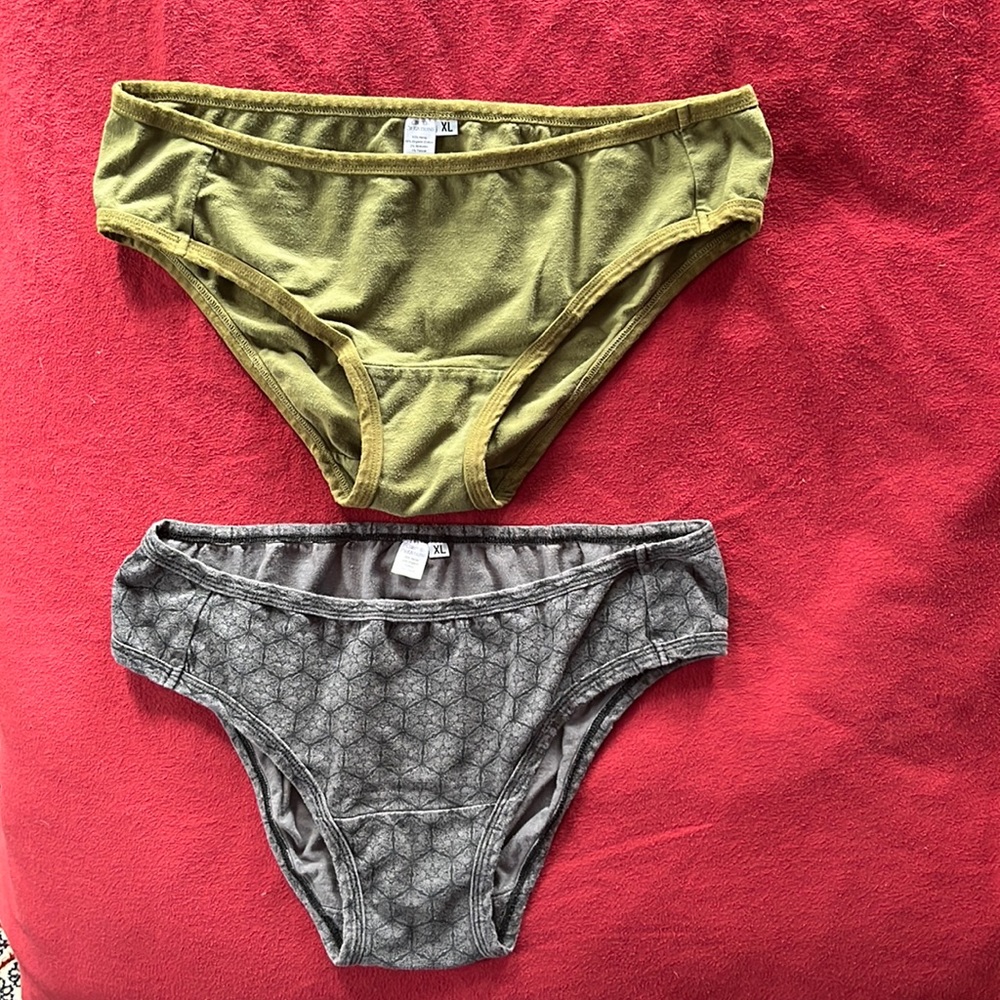 Circle Creations organic underwear XL EUC